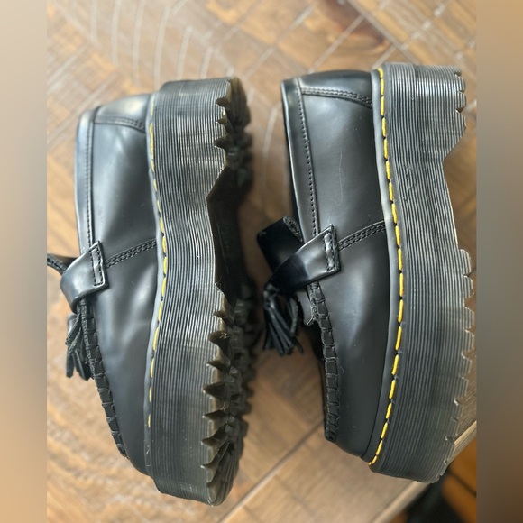Dr. Martens ADRIAN LEATHER PLATFORM TASSEL LOAFERS - Picture 10 of 14